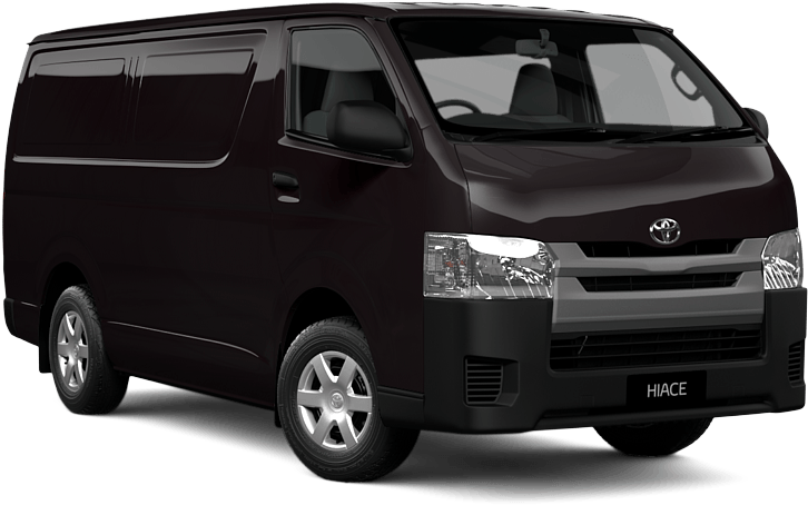 Toyota Hiace bus rental in Ghana